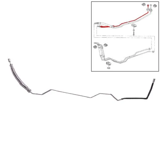 VW Bus T4 Kältemittelrohr kurzer Radstand Klimaanlage