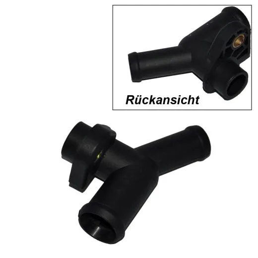 VW Bus T4 Kühlwasserflansch am Zylinderkopf