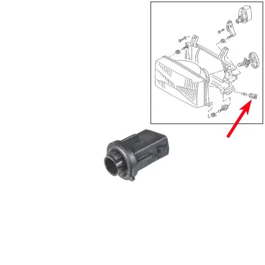 VW Bus T4 Lampenfassung für Standlicht