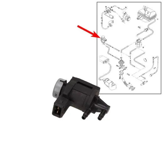 VW Bus T4 Magnetumschaltventil / Druckwandler Unterdruckanlage 2,5 TDI