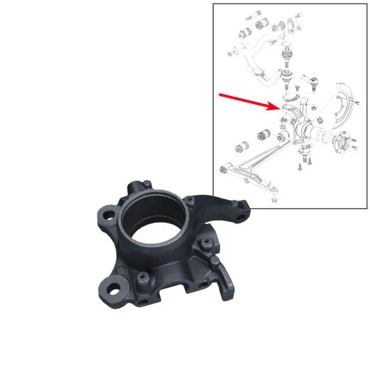 VW Bus T4 Radlagergehäuse / Achsschenkel vorne links