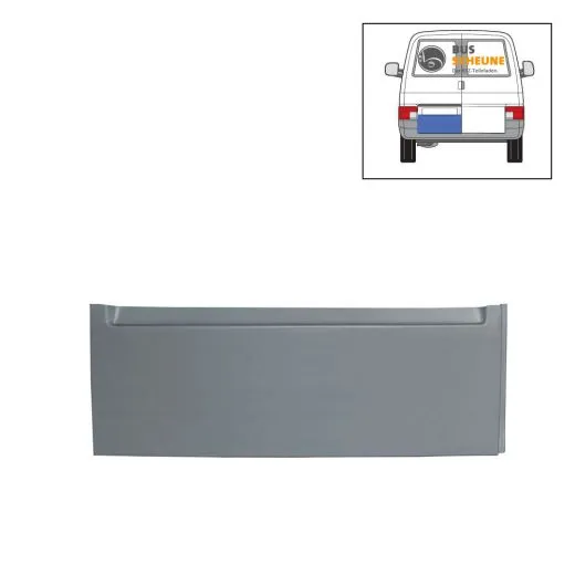 VW Bus T4 Reparaturblech Hecktür unten links