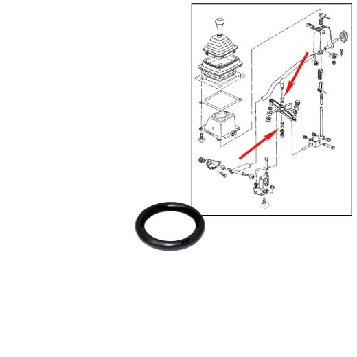 VW Bus T4 Runddichtring für Lagerbuchse Schalthebel