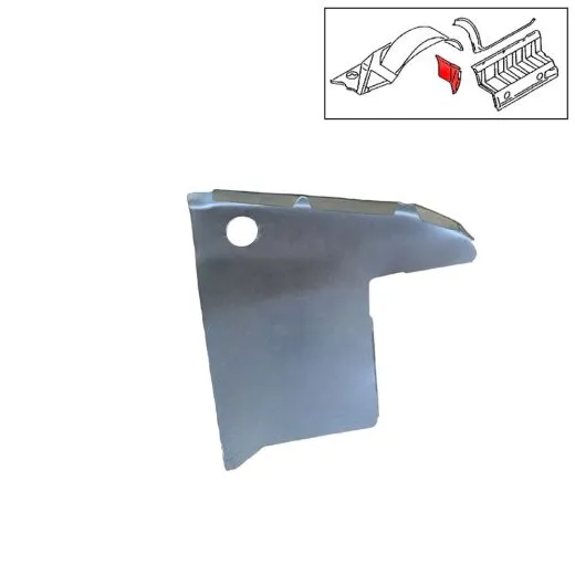 VW Bus T4 Schließblech für Radhaus vorne links