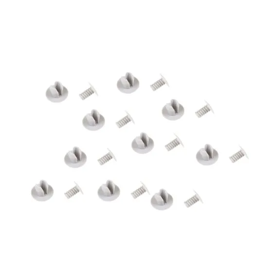 VW Bus T4 T5 Verkleidungsclips in hellgrau - 10 Stück