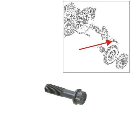 VW Bus T4 T5 Zwölfkantschraube für Kupplungssatz