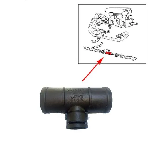 VW Bus T4 Verbindungsstück für Wasserschlauch
