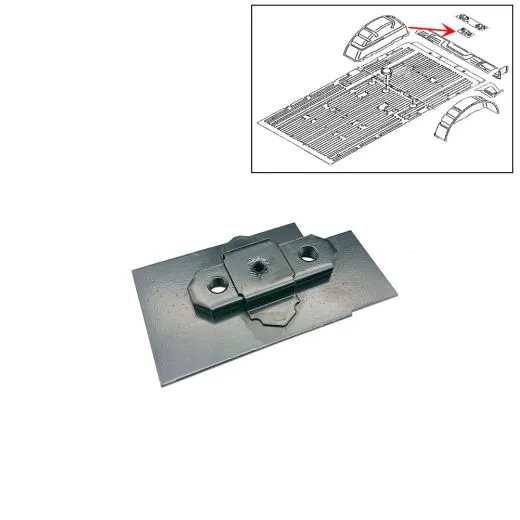 VW Bus T4 Verstärkung für Abschlussblech Heckklappe