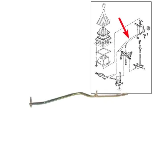 VW Bus T4 Wählstange / Schaltstange für Schaltgetriebe