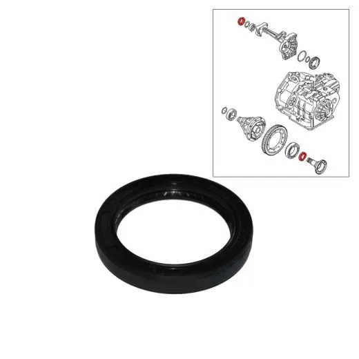 VW Bus T4 Wellendichtring für Getriebe (Ausgang) 45x60x8 mm