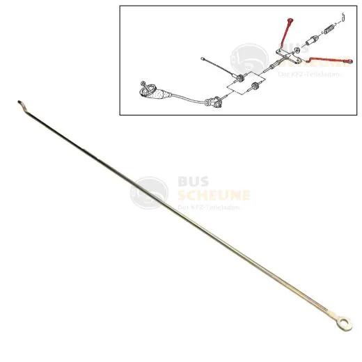 VW Bus T4 Zugstange für Handbremse kurzer Radstand