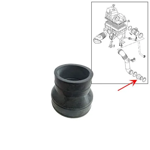 VW Bus T5 Ansaugrohr Luftfilterkasten / Turbo 1.9 TDI