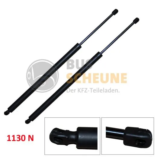 VW Bus T5 Heckklappendämpfer verstärkt 1130 N - 2 Stück