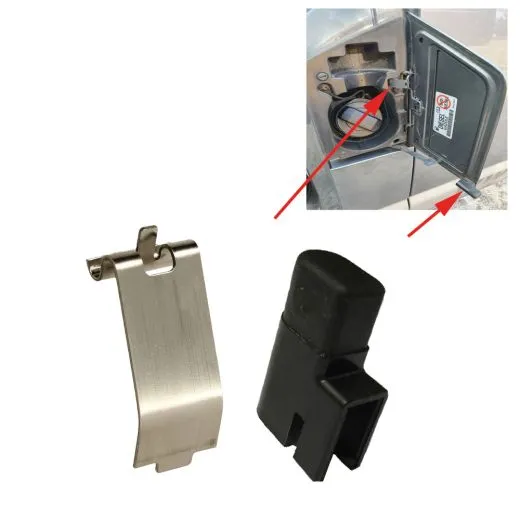 VW Bus T5 T6 Anschlagpuffer & Blattfeder für Klappe Kraftstoffeinfüllung