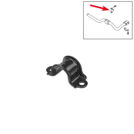VW Bus T5 T6 Schelle für Stabilisatorlager hinten innen