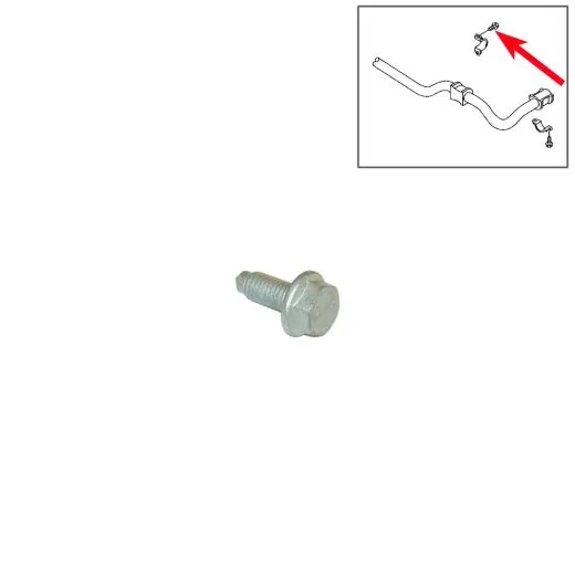 VW Bus T5 T6 Sechskantschraube für Schelle Stabilisatorlager hinten innen