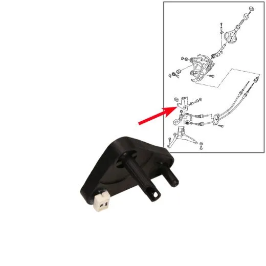 VW Bus T5 T6 Umlenkhebel für Seilzug 5-Gang-Schaltgbetriebe
