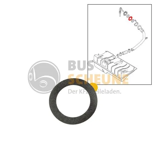 VW Golf 1 Cabrio Jetta Abdeckring für Einfüllstutzen