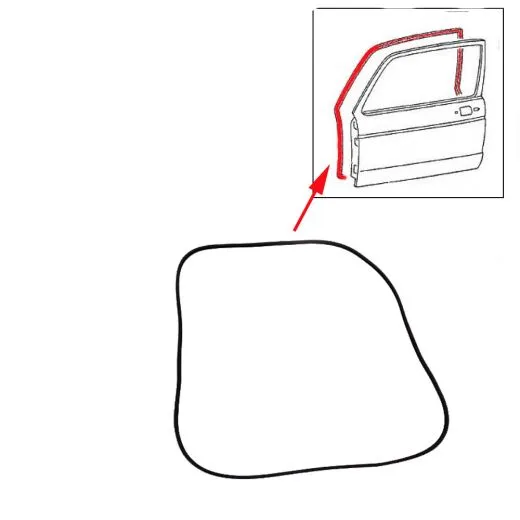 VW Golf 1 Jetta 1 - Türdichtung links oder rechts