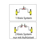 VW Bus T3 Stodmpfer HA mit pneumatischer Niveauregulierung