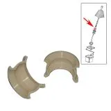 VW Bus T3 Lager f�r Kugelschale im Schalthebel