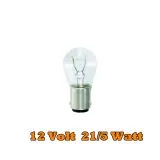 Gl�hlampe P21/5W, 12 V, 21/5 W, Sockelausf. BAY15d