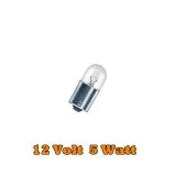 Glhlampe R5W, 12 V, 5 W, Sockelausf. BA15s