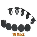 VW Bus T3 Clip fr Innenverkleidung grau - 10 Stck