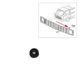 VW Bus T3 Gummischeibe f�r oberen K�hlergrill