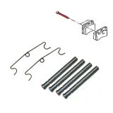 VW Bus T4 Montagesatz f�r Bremsbelag vorn