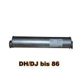 VW Bus T3 Auspuff-Endtopf bis 07/86 DH DJ
