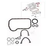 VW Bus T3 Motorblockdichtsatz CS JX KY