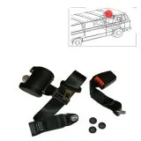 VW Bus T3 Gurt hinten lang auch fr Kindersitze nicht Babyschale