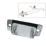 VW Bus T3 Auspuffhalter am Endtopf Auspuffgummi