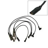 VW Bus T2 T3 Zndkabelsatz WBX 1,9 & 2,0 bis 08/84