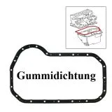 VW Bus T3 T4 lwannendichtung aus Gummi / Metall
