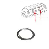 VW Bus T2 T3 Zierleiste in Chrom fr Seitenscheibe