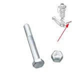 VW Bus T3 Schraube fr Stodmpfer vorne unten