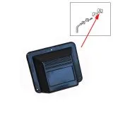 VW Bus T3 Abdeckung fr Khlschrank Entlftung Westfalia