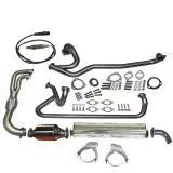 VW Bus T3 Auspuff-Set mit Kat komplett WBX 2,1 Edelstahl