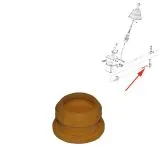 VW Bus T3 Lagerbuchse f�r Schaltstange hinten bis 07/82