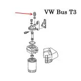 VW Bus T3 T4 T5 Schraubstutzen mit Dichtung lfilterhalter Turbolader