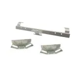 VW Bus T4 Halter komplett fr Vorwiderstand Khlerlfter Edelstahl