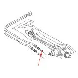 VW Bus T3 Kupferdichtring fr Stutzen lrcklaufleitung 1,6 TD JX