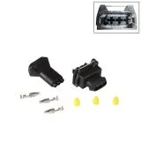 VW Bus T3 T4 Stecker / Buchse 3-polig mit Gummitlle
