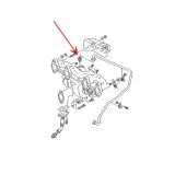 VW Bus T4 T5 Schraubstutzen mit Dichtring Turbolader 1,9l Diesel