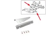 VW Bus T3 Abschirmblech oben & unten Abgaskr�mmer 1,6 TD JX Edelstahl