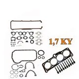 VW Bus T3 Motordichtsatz 1,7 KY mit Kopfdichtung 3-Loch