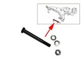 VW Bus T4 Schraube & Mutter fr Hinterachsschenkel auen