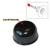 VW Bus T3 Radnabendeckel vorne links mit Loch fr Tachowelle